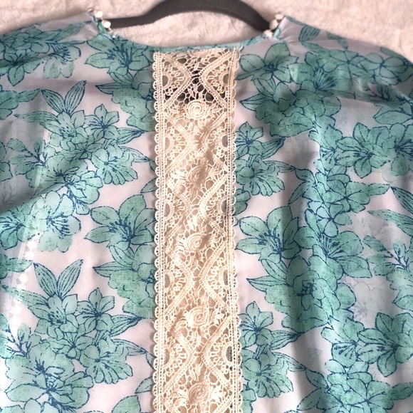 Floral Kimono Beach Cover Up - Picture 10 of 12